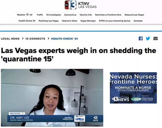Las Vegas experts weigh in on shedding the ‘quarantine 15’